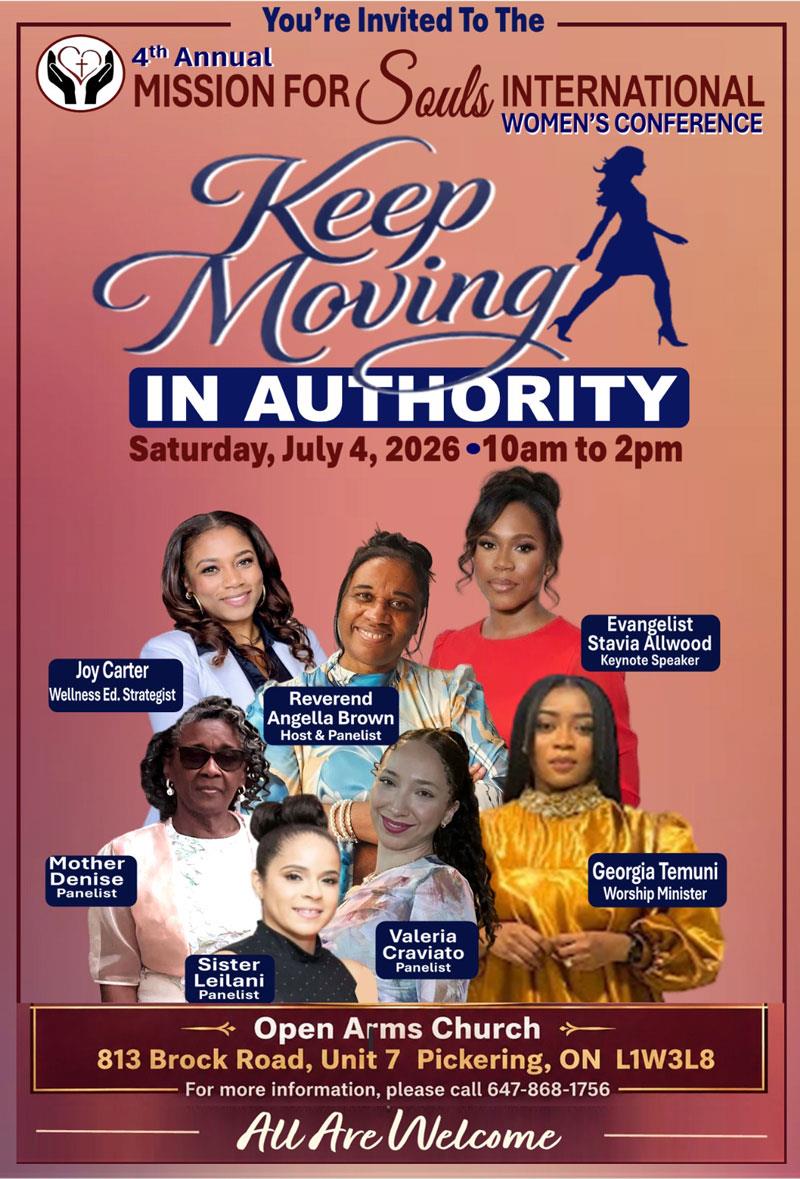 Keep Moving in Authority 2026