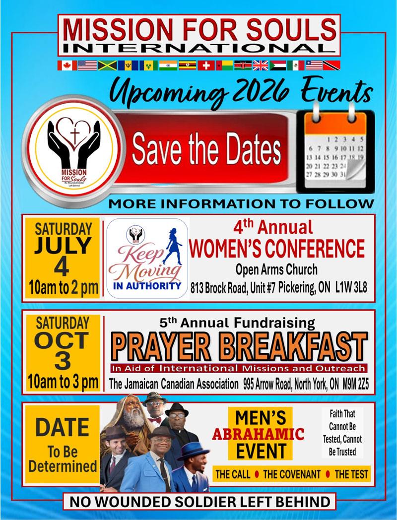 2026 Upcoming events